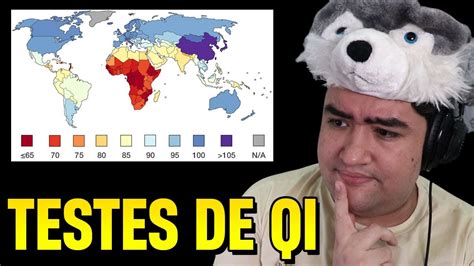 AFRICANOS TEM QI MENOR QUE EUROPEUS EXPLICANDO TESTES DE QI YouTube