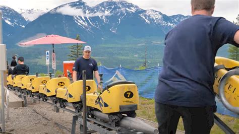 The Pipe Mountain Coaster Is Back Revelstoke Mountain Resort