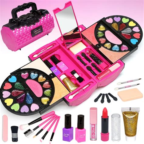 Amerrly Set Trucco Per Bambini Ragazze 59 Pezzi Set Trucco Bambini