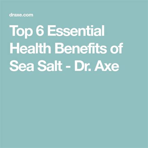 Sea Salt Top 6 Health Benefits And Himalayan Vs Celtic Sea Salt Celtic Sea Salt Health