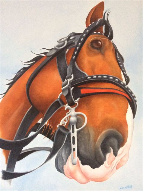 Clydesdale Heavy Horse Original Oil Painting T Art Etsy Uk