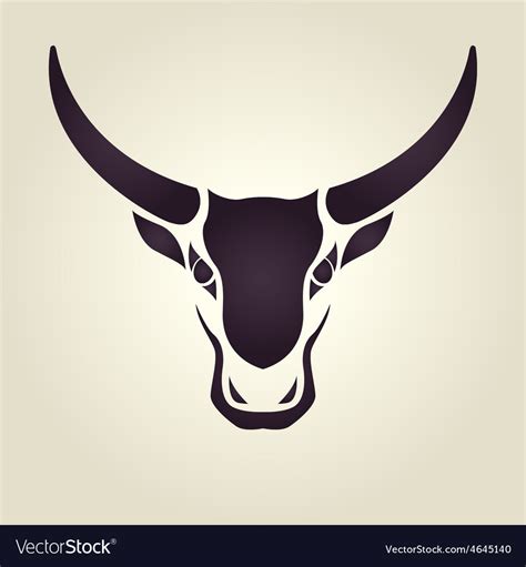 Cow Logo Royalty Free Vector Image Vectorstock