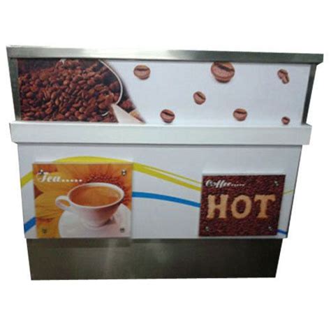 Stainless Steel 2 4 Feet Tea Coffee Counter Rs 28000 Piece Id