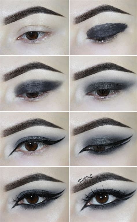 Check This Gothic Smokey Eye Tutorial To Get The Powerful Goth Look On