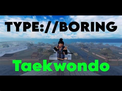 Type Soul Taekwondo YouTube