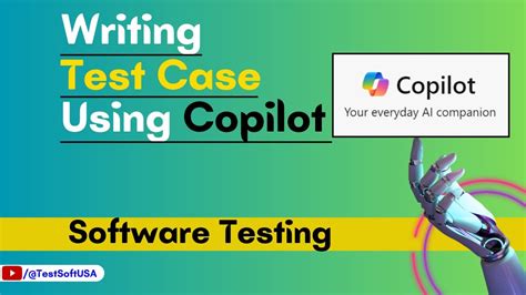 How To Write Test Case Using Copilot For Software Testing Youtube