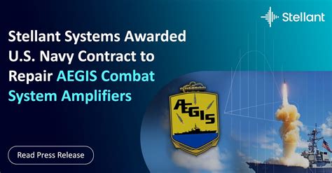 Stellant Systems Inc On Linkedin Stellant Systems Awarded Us Navy Contract To Repair Aegis