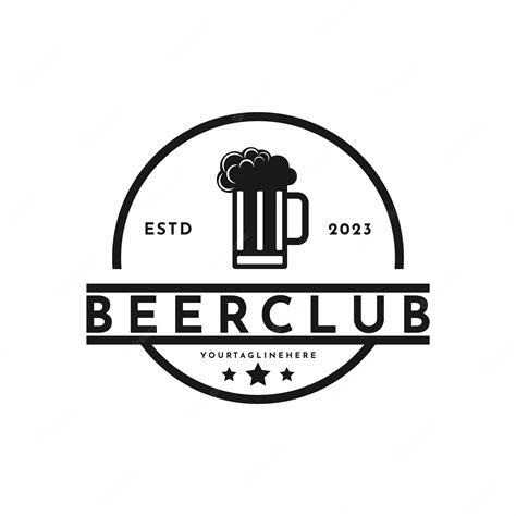 Premium Vector Vintage Retro Craft Beer Logo Design Idea