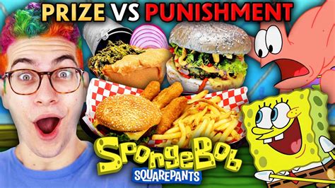 We Ate The BEST And WORST Foods From Spongebob Squarepants YouTube