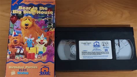 Closing Of Bear In The Big Blue House Volume 7 VHS From 1999 YouTube