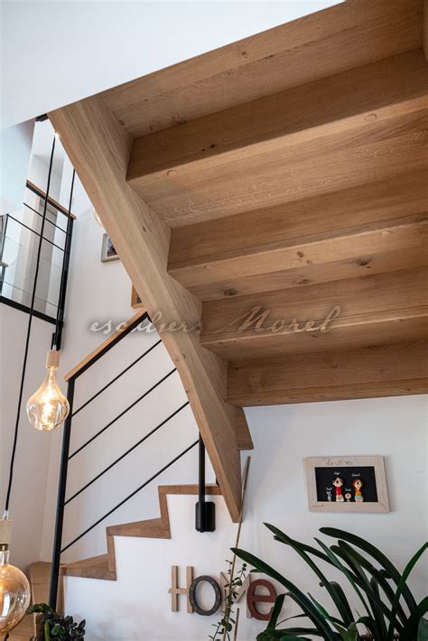 Escalier Alliage Structure Bois Al021 • Escaliers Morel