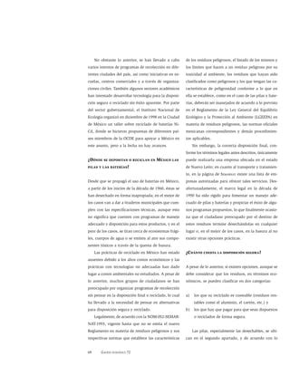 Contaminación por pilas y baterias en méxico PDF