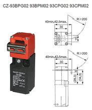 Interruptor De Seguridad Para Puerta Interlock Cz C Marca Cntd