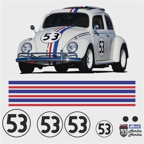 Kit Completo De Faixas Herbie Novo Fusca New Beetle Em Promo O Na