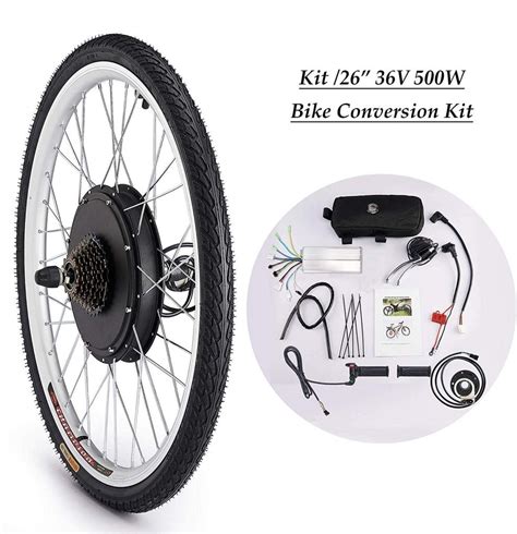 Kit Trasformazione Bici Elettrica SFEOMI 36V 500W E 48V 1000W Kit