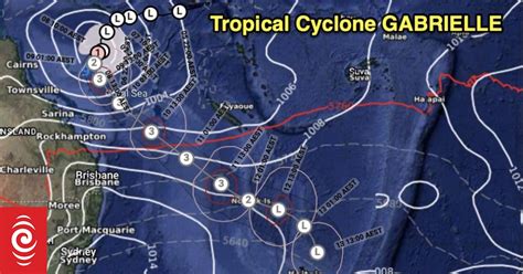 Uncertainty clouds path of newly named Tropical Cyclone Gabrielle | Flipboard