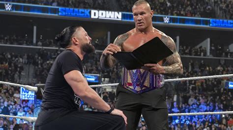 Wwe Smackdown Randy Orton S Faces Roman Reigns Triple H Re Hires