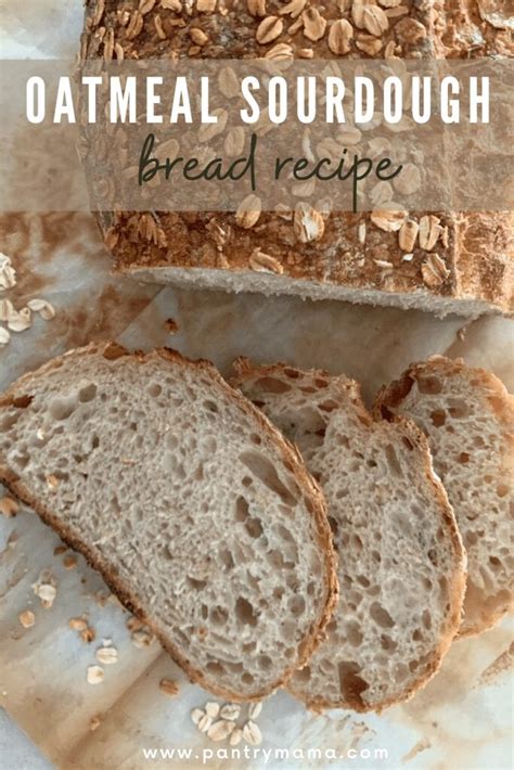 Sourdough Oatmeal Bread No Fuss Sourdough Porridge Bread The Pantry Mama