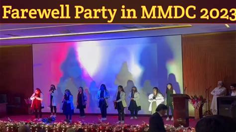 Farewell Party In Mmdc Multan College Of Nursing Multan Farewell