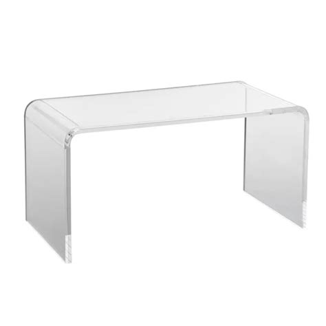 VEVOR TABLE BASSE Table d Appoint en Acrylique Bout de Canapé 414 mm de