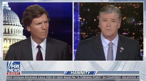 Sean Hannity Addresses Last Nights Bumpy Tucker Carlson Handoff I