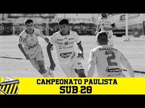 Gr Mio Novorizontino Campeonato Paulista Sub Rodada Do