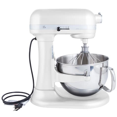 KitchenAid KP26M1XWH White Professional 600 Series 6 Qt. Countertop Mixer