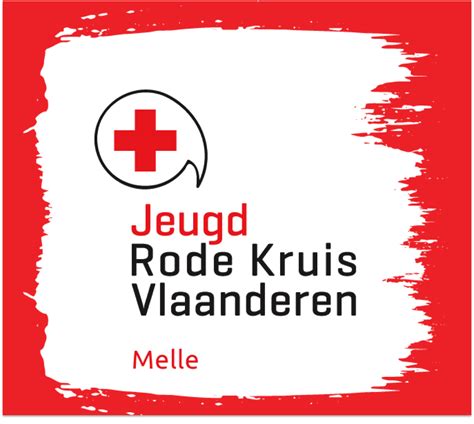 Rode Kruis Melle Helpt Helpen Jeugd Rode Kruis