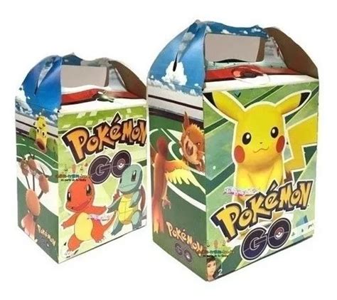 Busca Cajas Para Dulceros Pokemon Pikachu 30pz Fiesta Cumpleanos A La