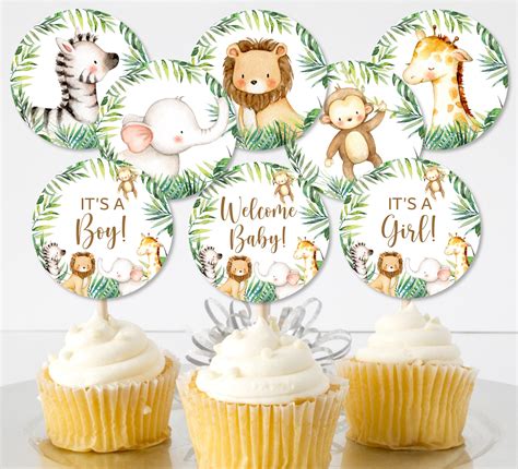 Party Favors Party Supplies Safari Baby Shower Favors White Safari