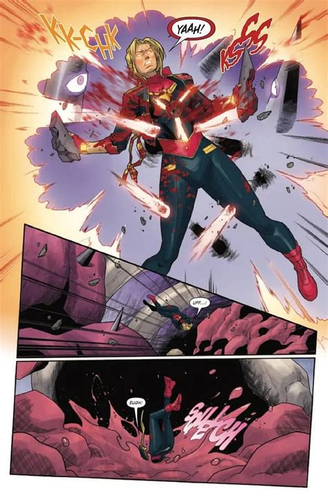 Captain Marvel 9 Preview Carol S Cosmic Chow Down