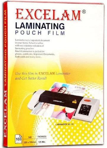 Single Layer Transparent Laminating Pouch Film Hardness Soft At Best