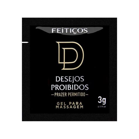 Sachê Desejos Proibidos Dessensibilizante Anal g Gall