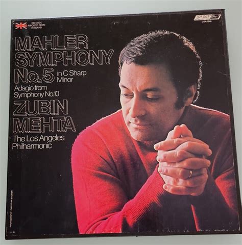 Mahler Symphony 5 In C Min Zubin Mehtala Philharmonic Vinyl London