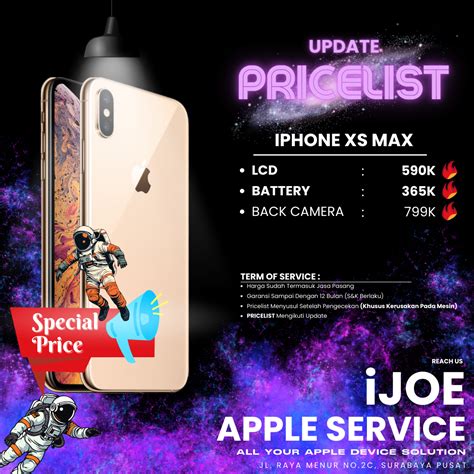 Harga Service Iphone X Ijoe Jasa Service Iphone Macbook Ipad Imac