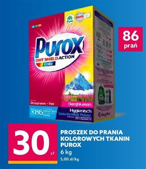 Promocja Proszek Do Prania Color Purox W Dealz