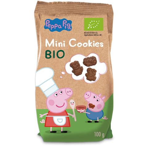 Acheter Mini Cookies Peppa Pig Au Chocolat 100g Kanela