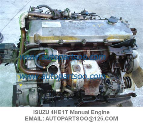 High Performance Isuzu Marine Diesel Parts 4he1 Turbo Diesel Engine ...