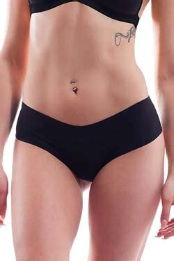 Wojoer Damen Bade Bikini Panty Beun Schwarz Easyfunshop