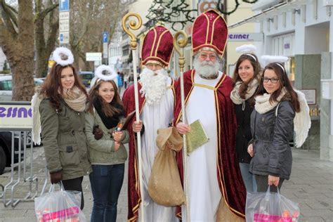 Hl Nikolaus besuchte Münchner Straße Münchner Straße