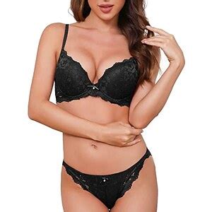 Shekini Completi Intimi Da Donna Sexy Lingerie Push Up Reggiseno E Slip
