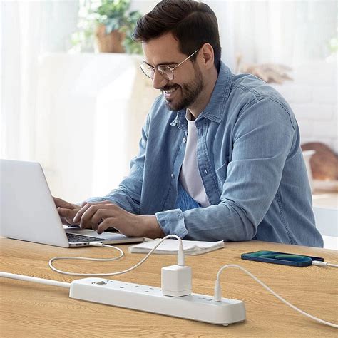 Anker Power Extend Usb C 3 Strip White Wyzetech Trading