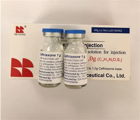 Ceftriaxone Sodium For Injection China Powder And Cephalosporin