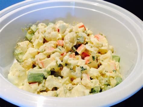 Low Carb Cauliflower Salad Arnesjah