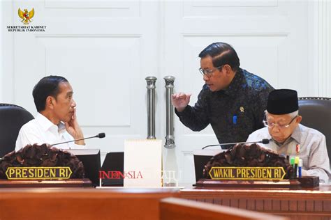 Sekretariat Kabinet On Twitter Presiden Jokowi Memimpin Rapat