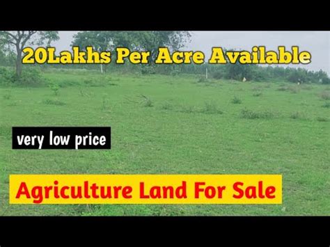 1 Acre Agriculture Land For Sale In Telangana Very Low Price