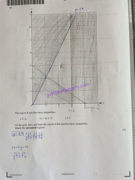 Cie 0580 Mathematics Extended Paper 22 Mayjune 2016 Answers