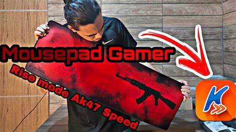 Mousepad Gamer De Alta Performance E Extra Grande Da Risegaming Mode AK