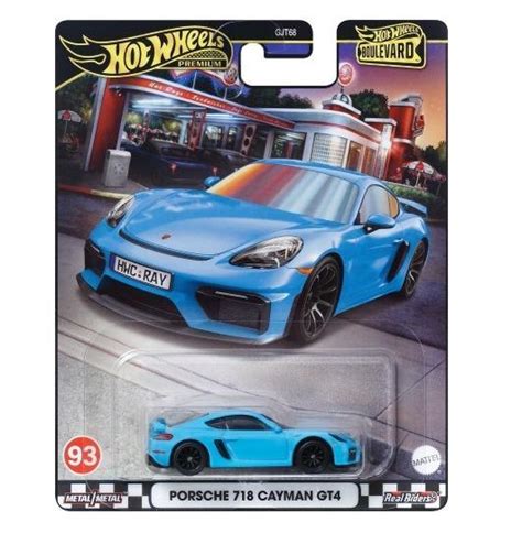 HOT WHEELS BOULEVARD BULVÁR PORSCHE Cayman GT Aukro