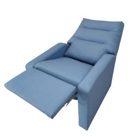 Poltrona Hospitalar Reclin Vel Azul Medcombo